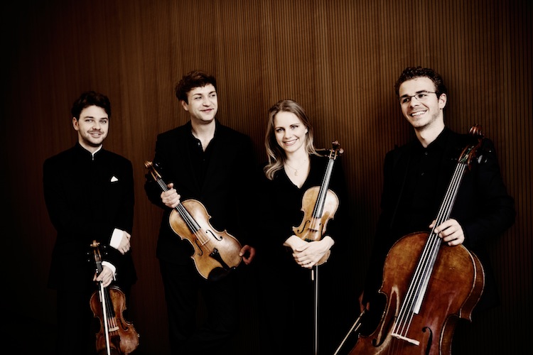 Julia Fischer Quartett: Vier Solisten spielen Quartett (Foto: Irene Zandel) 