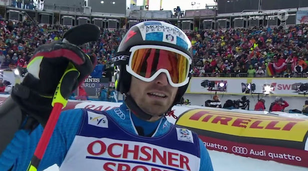 Manfred Mölgg im Ziel (Foto: Screenshot/ARD)