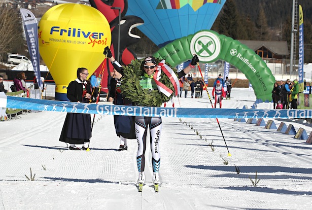 Jessica Müller im Ziel