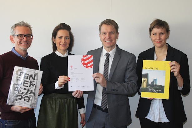 (v.l.n.r.) Thomas Kager, Birgit Mayr, Ulrich Stofner und Angelika Burtscher