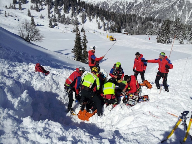 Der Einsatz der Retter in Ratschings (Foto: BRD Sterzing)