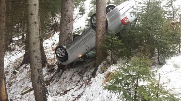 Der Unfallwagen (Foto: FF St. Pankraz)