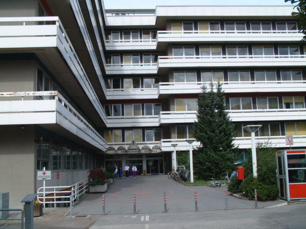 Das Krankenhaus in Bruneck