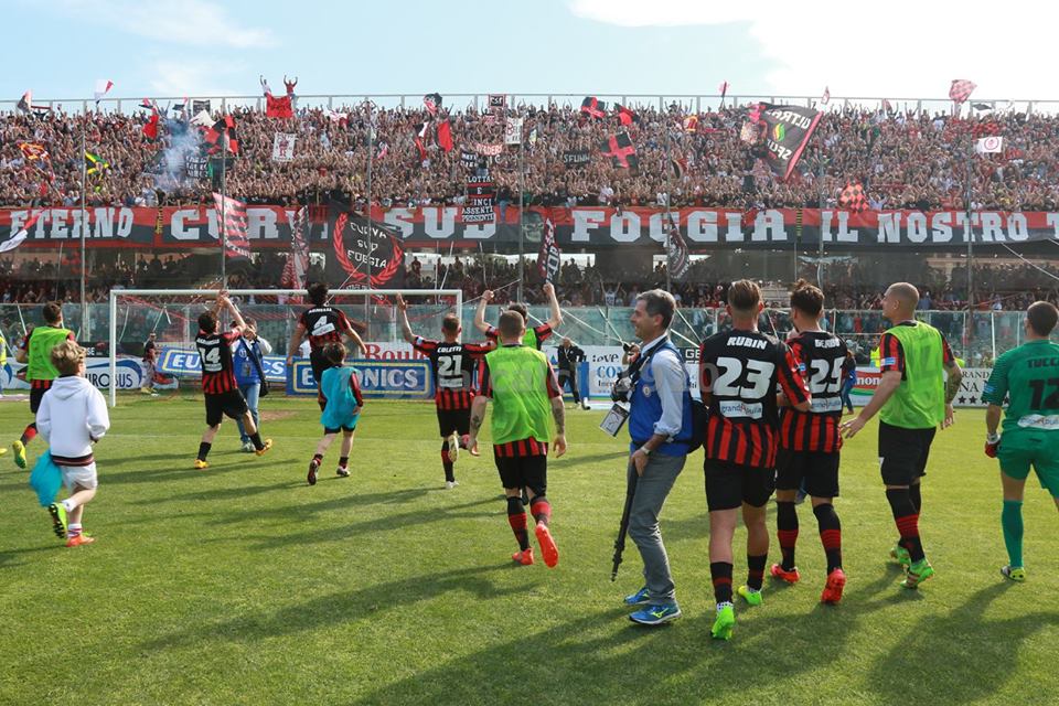 Die Mega-Stimmung im Zaccharia-Stadion in Foggia