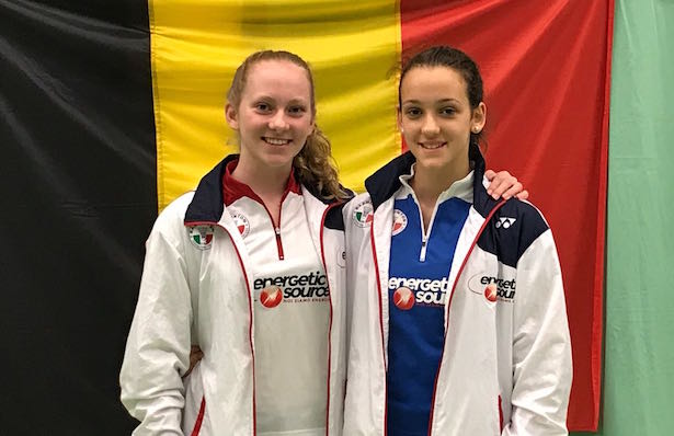 Katharina Fink (U17) und Yasmine Hamza (U15) holen dritte Plätze bei Europa-Circuit in Antwerpen