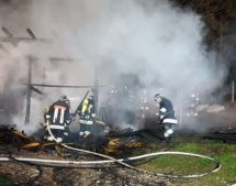 Brand in der Nacht