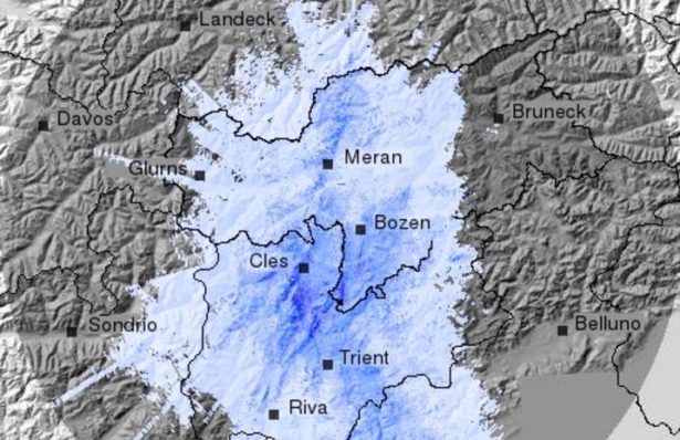 Quelle: Landeswetterdient, Aufnahme von 14.55 Uhr