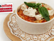 Mozzarella-Tomaten-Lasagne