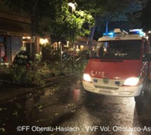 Gewitter in Bozen