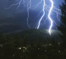 Blitzeinschlag am Kienberg