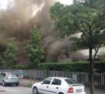 Brand in Tiefgarage