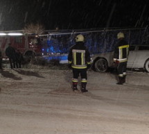 Auto im Straßengraben