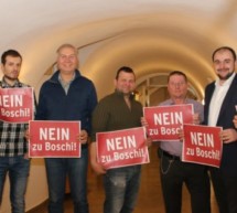 „Nein zu Boschi“