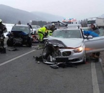 Frontalcrash in Toblach