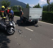 Scooter gegen Kleintransporter