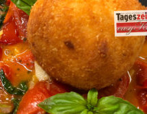 Arancini mit Tomatenkonfit