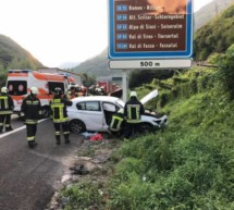 Crash auf der A22