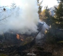 Waldbrand ober Algund