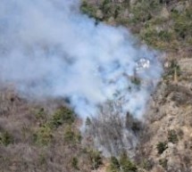 Waldbrand in Terlan