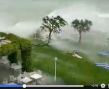 Verheerender Sturm am Gardasee
