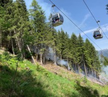 Waldbrand am Kronplatz