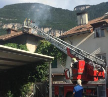 Dachstuhlbrand in Neumarkt