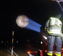 Rettung mit Scheinwerfer