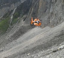 Verletzter Bergsteiger