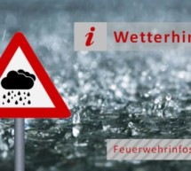 Die Unwetter-Warnung