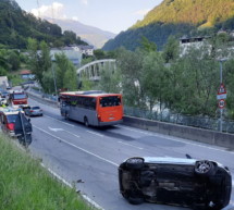 Crash in Waidbruck