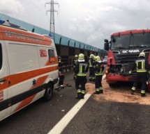 Lkw-Crash auf der A22