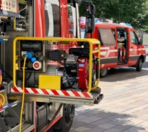 Brand im Stadttheater