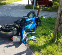 Motorradunfall in Tramin