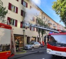 Brand in Wohnung