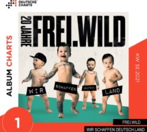 FREI.WILD auf Platz 1 der deutschen Charts