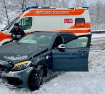 Unfälle wegen Schneefalls