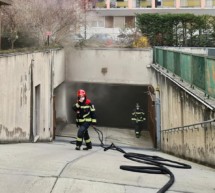 Brand in der Tiefgarage