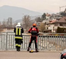 Mann aus Eisack geborgen