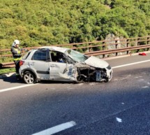 Crash auf der A22