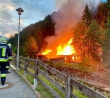 Großbrand in Welschnofen