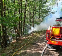 Brand bei der Haselburg