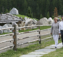 Merkel in Gufidaun