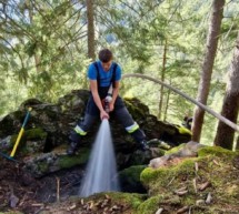 Waldbrand in Vellau