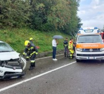 Crash in der Kurve