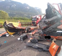 Crash auf der Autobahn