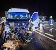 Crash auf der Autobahn