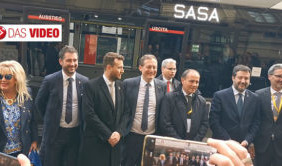 Salvini im Bus