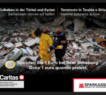 Spenden für Erdbebenopfer