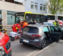 7 Verletzte bei Unfall