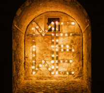 Lichtkunst im Kloster